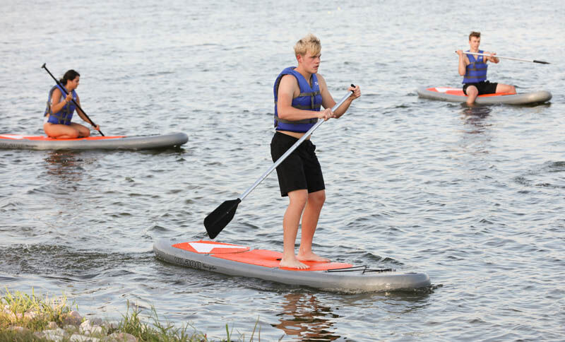 UNK paddleboarding